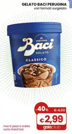 Gala Supermercati Baci gelato classico offerta