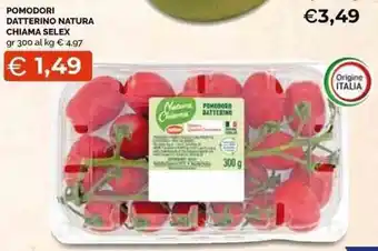 Mercatò Local Pomodori datterino natura chiama selex offerta