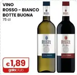 Gala Supermercati Vino bianco - rosso Botte Buona offerta