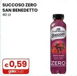 Gala Supermercati Succoso zero San Benedetto offerta