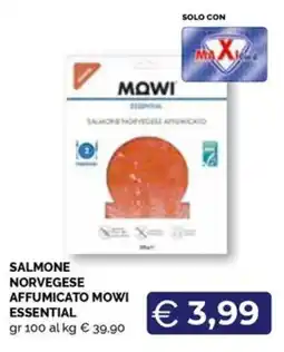 Maxisconto Salmone norvegese affumicato Mowi Essential offerta