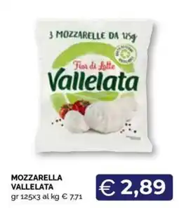 Maxisconto Mozzarella Vallelata offerta