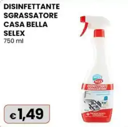 Gala Supermercati Disinfettante sgrassatore casa bella Selex offerta