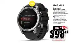 MediaWorld Garmin Fenix E Black/Steel offerta