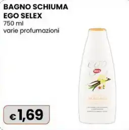 Gala Supermercati Bagno schiuma Ego Selex offerta