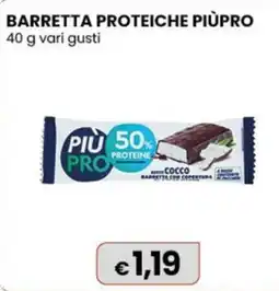 Gala Supermercati Barretta proteiche Più Pro offerta
