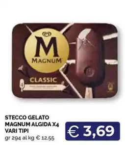 Maxisconto Stecco gelato Magnum Algida offerta