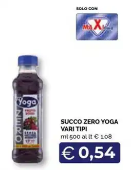 Maxisconto Succo zero yoga offerta