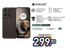 Unieuro moto g77 offerta