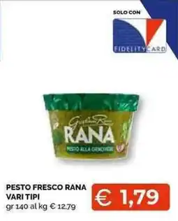 Mercatò Local Pesto fresco Rana offerta