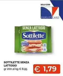 Mercatò Local Sottilette senza lattosio offerta
