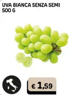 Gala Supermercati Uva bianca senza semi offerta