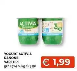 Mercatò Local Yogurt Activia Danone offerta