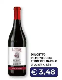 Maxisconto Le Terre Dolcetto offerta