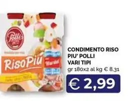 Maxisconto RisoPiu' Polli offerta