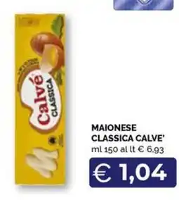 Maxisconto Maionese classica Calvé offerta