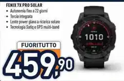 Unieuro Fenix 7X Pro Solar offerta