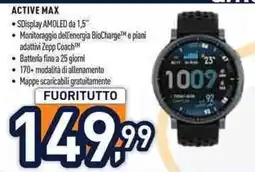 Unieuro Active Max offerta