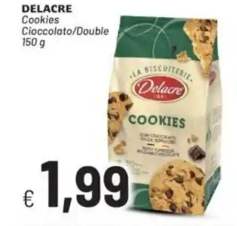 Sisa Delacre Cookies Cioccolato/Double 150g offerta