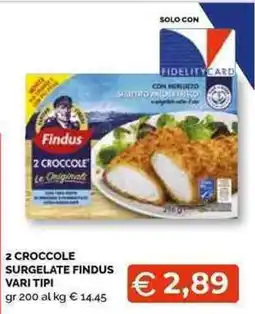 Mercatò Local 2 Crocchele Surgelate Findus offerta
