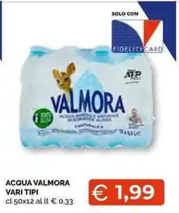 Mercatò Local Acqua Valmora offerta