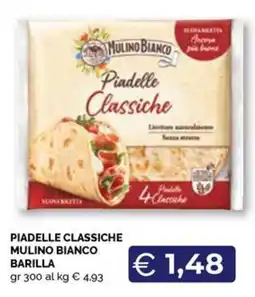 Maxisconto Piadelle classiche mulino bianco barilla offerta