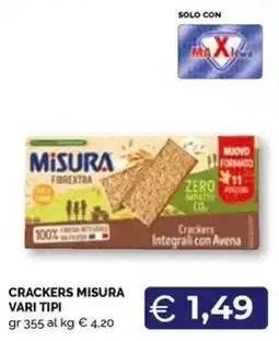 Maxisconto Crackers Misura offerta