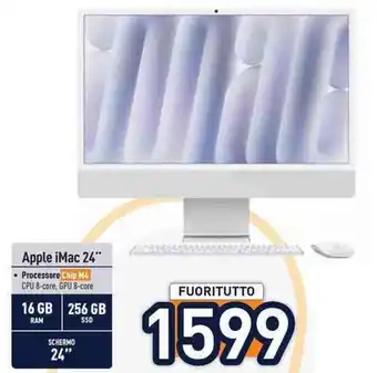 Unieuro Apple iMac 24" offerta