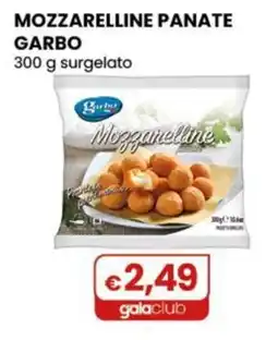 Gala Supermercati Mozzarelline panate Garbo offerta