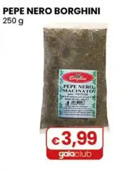 Gala Supermercati Pepe nero Borghini offerta