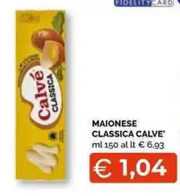Mercatò Local Maionese classica Calvé offerta