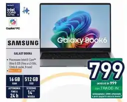 Unieuro SAMSUNG GALAXY BOOK6 offerta