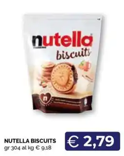 Maxisconto Nutella biscuits offerta