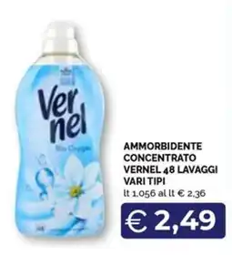 Maxisconto Ammorbidente concentrato Vernel offerta