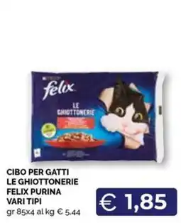 Maxisconto Cibo per gatti Felix Purina Le Ghiottonerie offerta