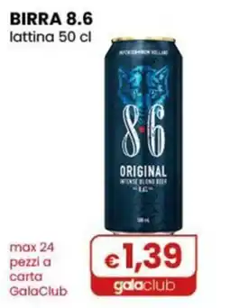 Gala Supermercati Birra 8.6 Original offerta