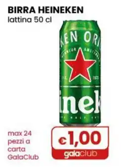 Gala Supermercati Birra Heineken offerta