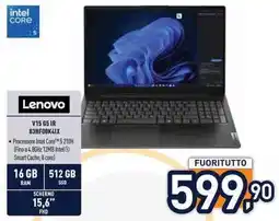 Unieuro Lenovo V15 G5 IR offerta
