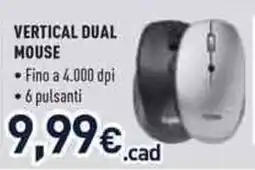 Unieuro Vertical dual mouse offerta