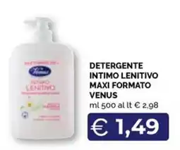 Maxisconto Detergente intimo lenitivo Venus offerta