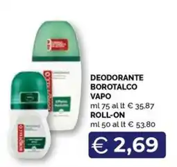 Maxisconto Deodorante Borotalco VaPo offerta