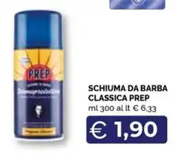 Maxisconto Schiuma da barba classica Prep offerta