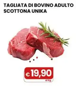 Gala Supermercati Tagliata di bovino adulto scottona unika offerta