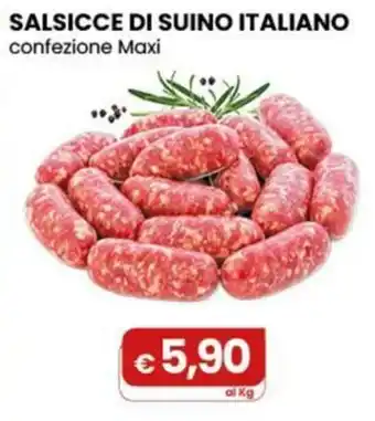 Salsicce di suino italiano