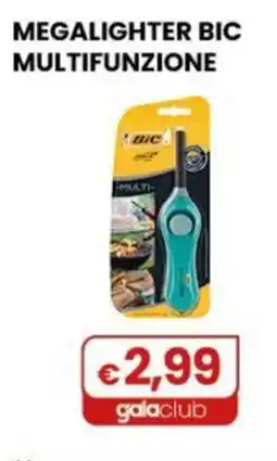 Gala Supermercati Megalighter bic multifunzione offerta