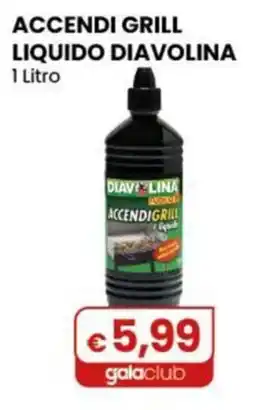 Gala Supermercati Accendigrill liquido Diavolina offerta