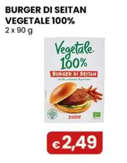 Gala Supermercati Vegetale 100% Burger di seitan offerta