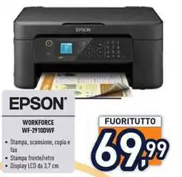 Unieuro Epson Workforce WF-2910DWF offerta