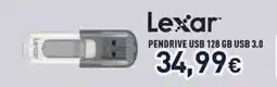 Unieuro Lexar pendrive usb 128 gb usb 3.0 offerta