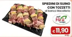Gala Supermercati Spiedini di suino con tozzetti al banco Macelleria offerta